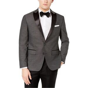 Ryan Seacrest Mens Diamond Sport Coat, Grey, NWT